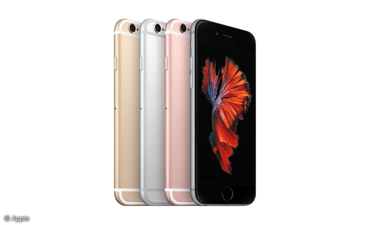 Die Farbvarianten des neuen iPhone6s