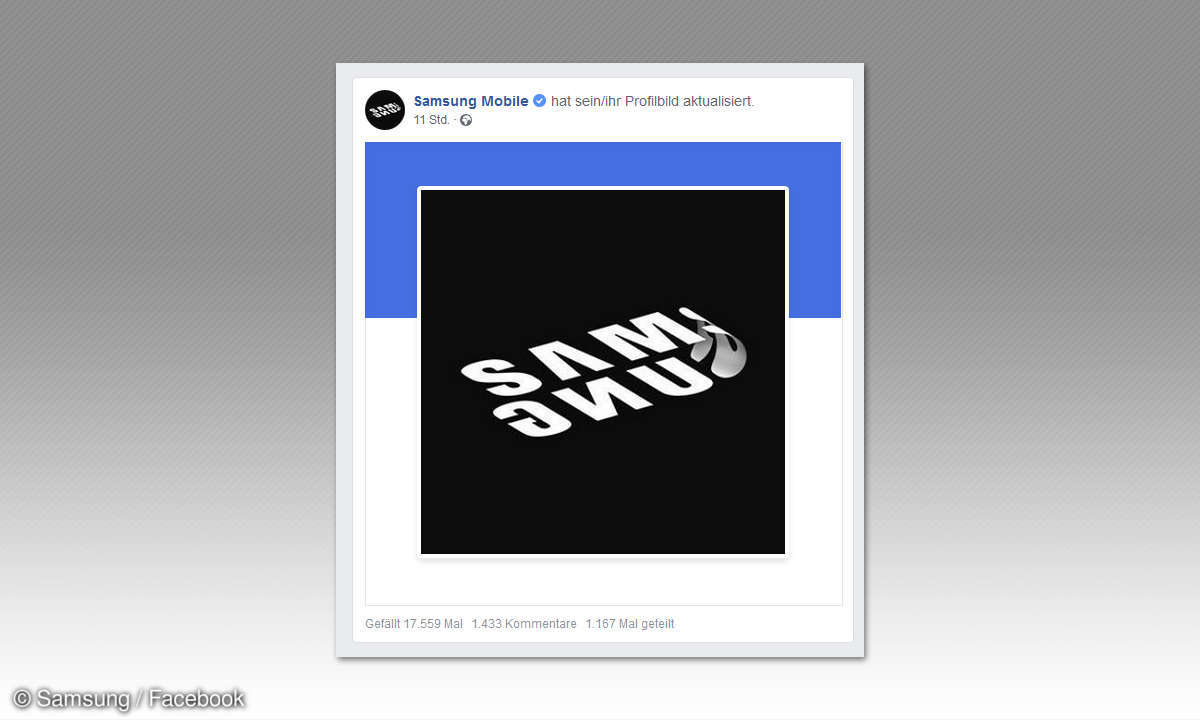 Samsung Facebook Profilbild