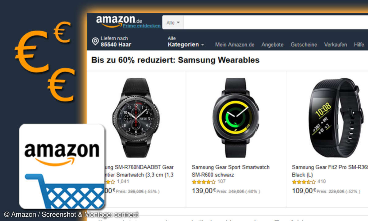 amazon angebot samsung wearables