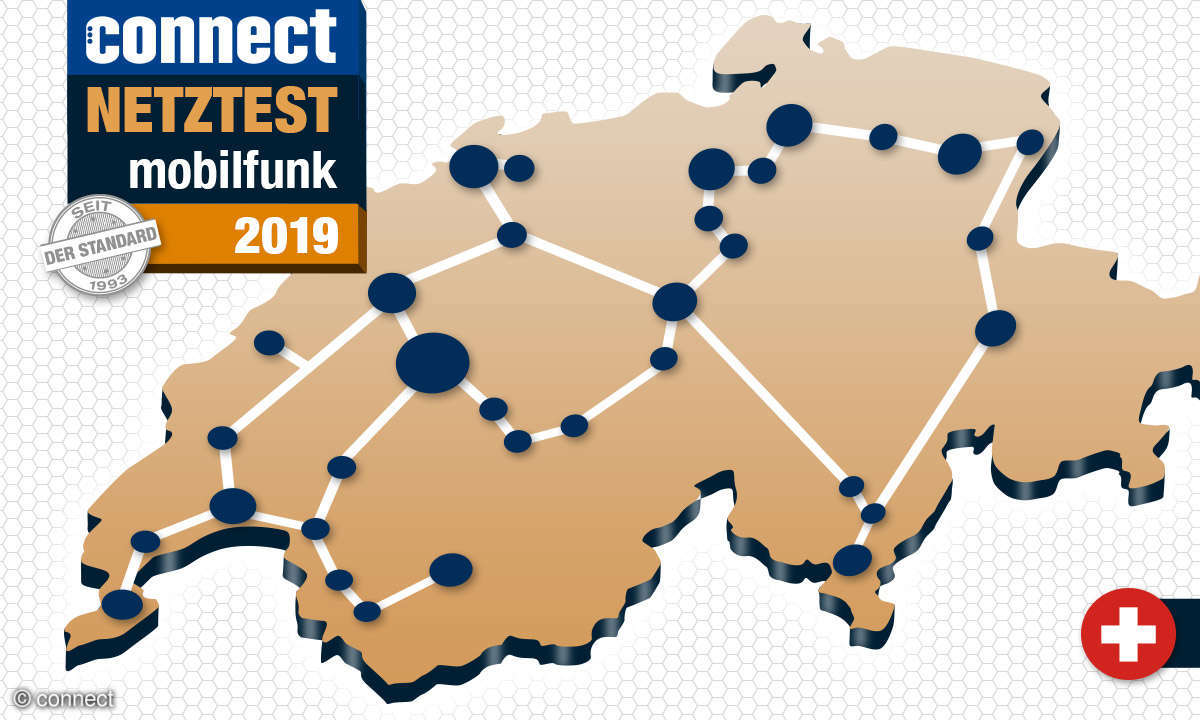 connect Mobilfunknetztest 2019 Schweiz