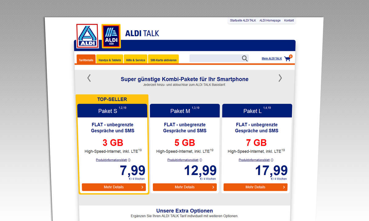 Aldi Talk Tarife Dezember 2019