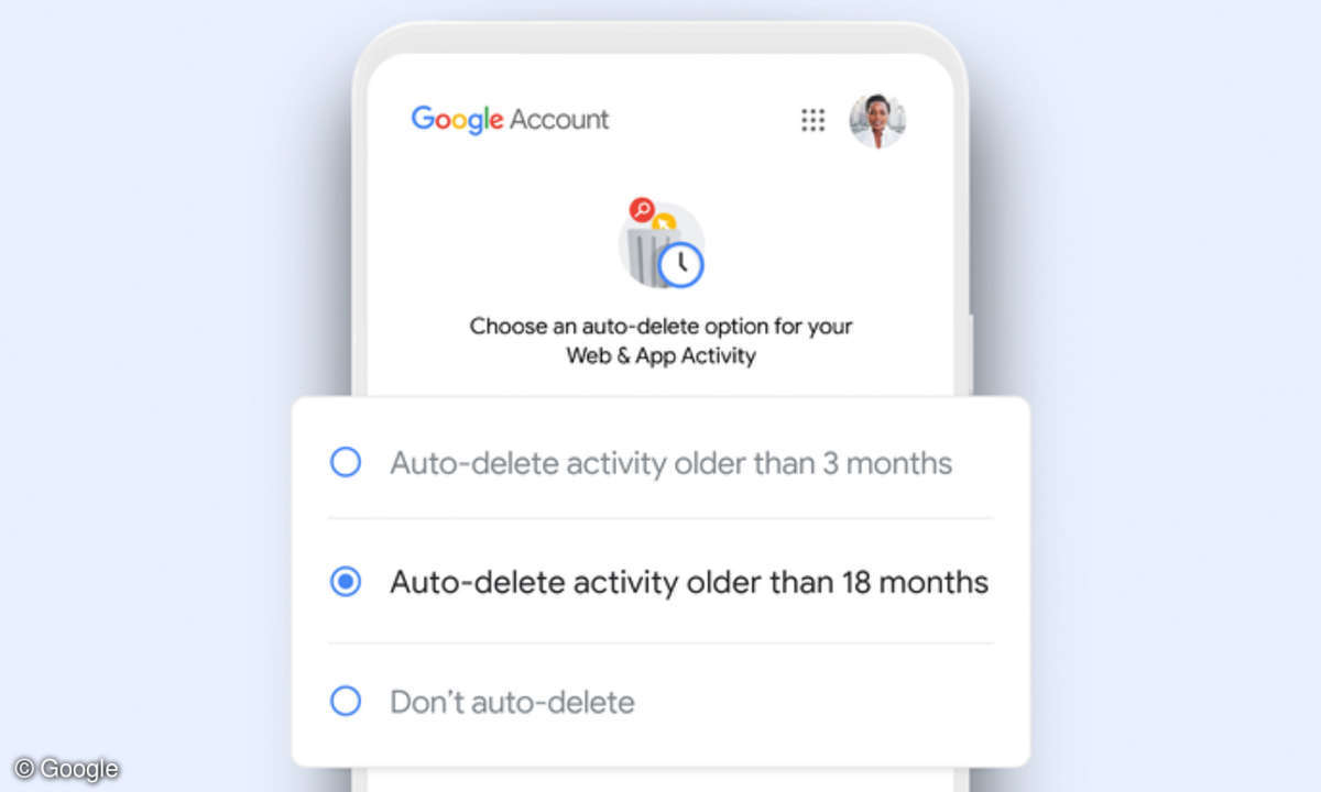 Google Aktivitätsdaten automatisch löschen