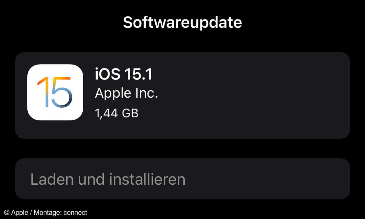 Apple iOS 15.1 Update