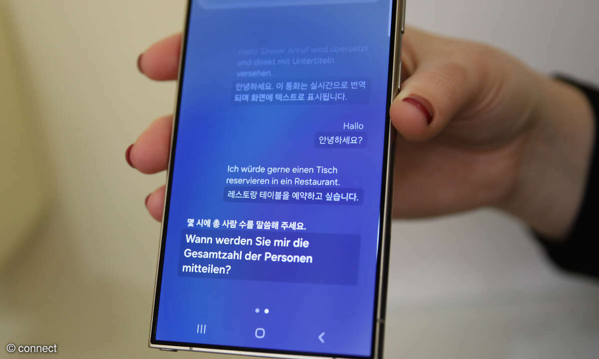 Samsung Galaxy S24 Ultra Echtzeit-Übersetzung