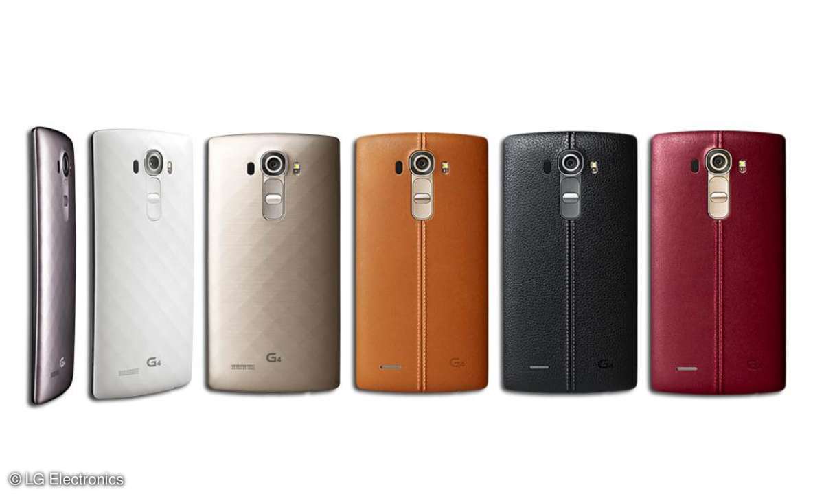 LG G4 Leder - und Keramikoptik